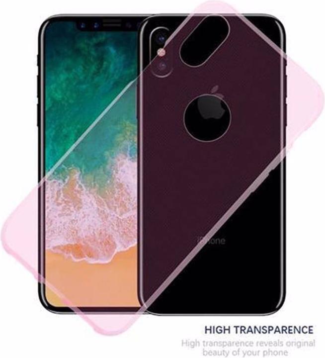 Actual product image Cadorabo TPU Ultra Slim AIR Cover (Apple iPhone X)