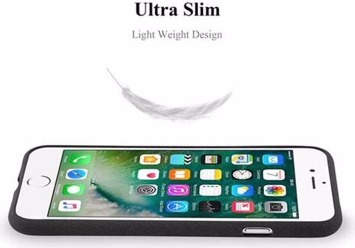 Produktbild Cadorabo TPU Frosted Cover (Apple iPhone 7, Apple iPhone 8, Apple iPhone SE (2nd Gen), Apple iPhone SE (3rd Gen))
