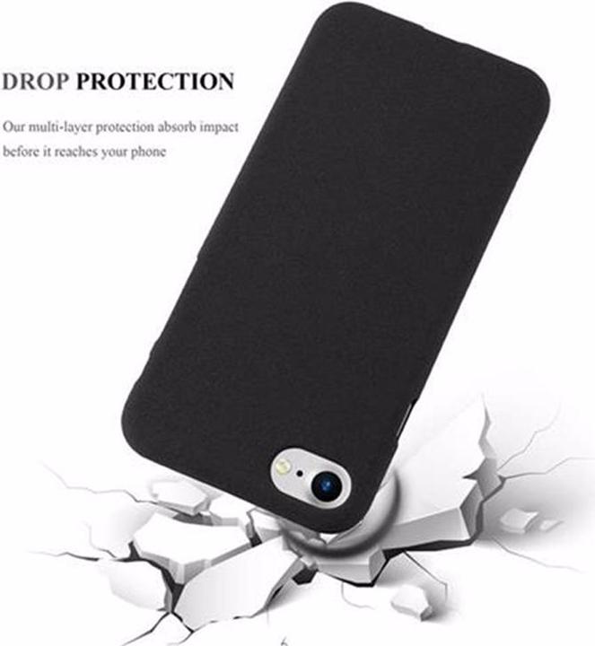 Produktbild Cadorabo TPU Frosted Cover (Apple iPhone 7, Apple iPhone 8, Apple iPhone SE (2nd Gen), Apple iPhone SE (3rd Gen))
