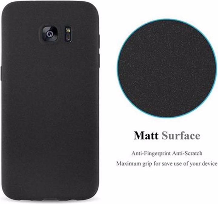 Actual product image Cadorabo TPU Frosted Cover (Samsung Galaxy S7 Edge)