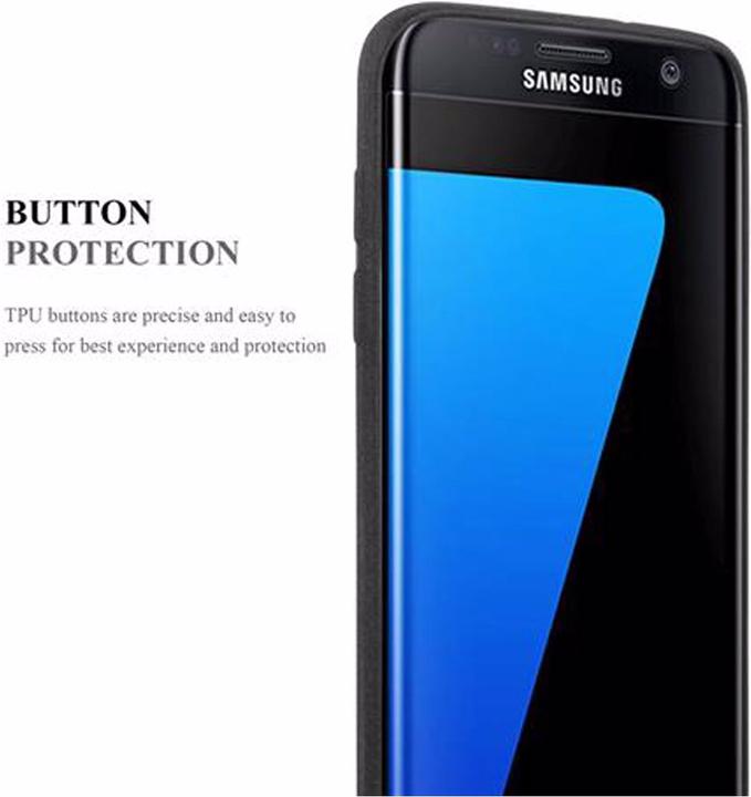 Actual product image Cadorabo TPU Frosted Cover (Samsung Galaxy S7 Edge)