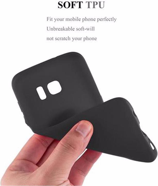 Actual product image Cadorabo TPU Frosted Cover (Samsung Galaxy S7 Edge)
