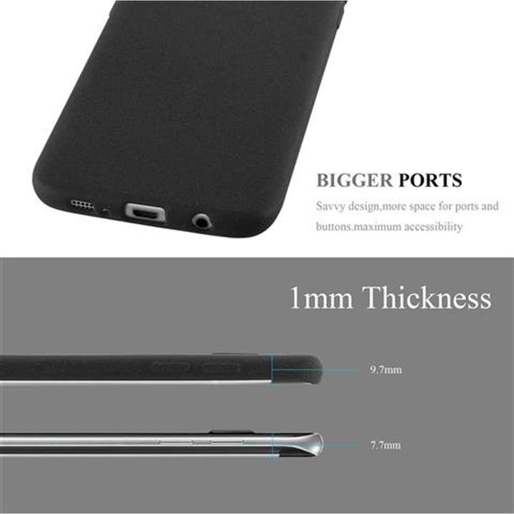 Actual product image Cadorabo TPU Frosted Cover (Samsung Galaxy S7 Edge)