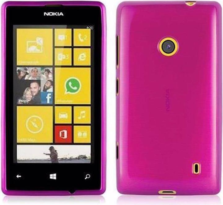 Productafbeelding Cadorabo TPU Geborstelde hoes (Nokia Lumia 525)