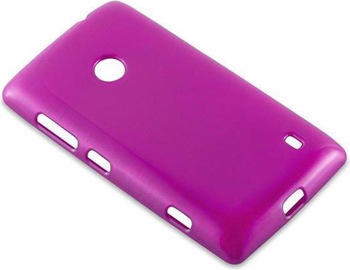 Productafbeelding Cadorabo TPU Geborstelde hoes (Nokia Lumia 525)