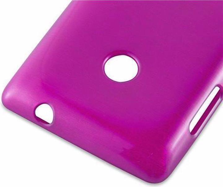Productafbeelding Cadorabo TPU Geborstelde hoes (Nokia Lumia 525)
