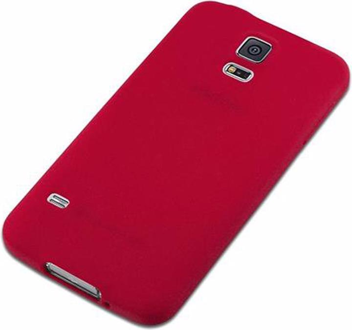 Actual product image Cadorabo TPU Frosted Cover (Samsung Galaxy S5, Samsung Galaxy S5 Neo)