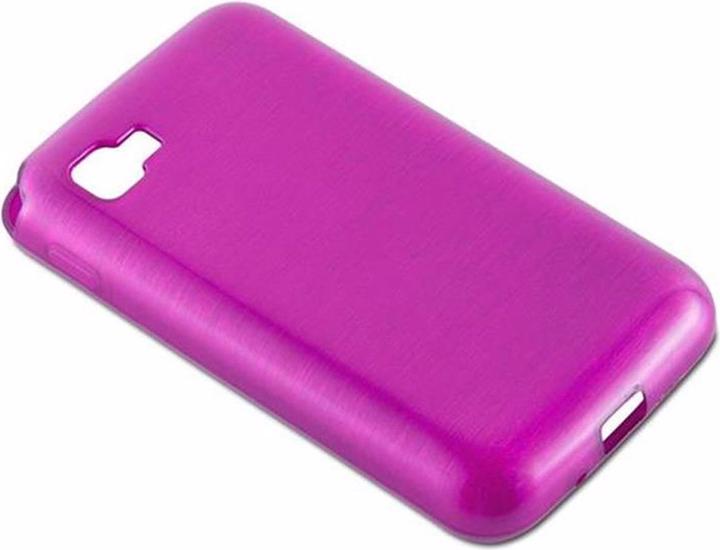Actual product image Cadorabo TPU Brushed Cover (LG Optimus L4 II)