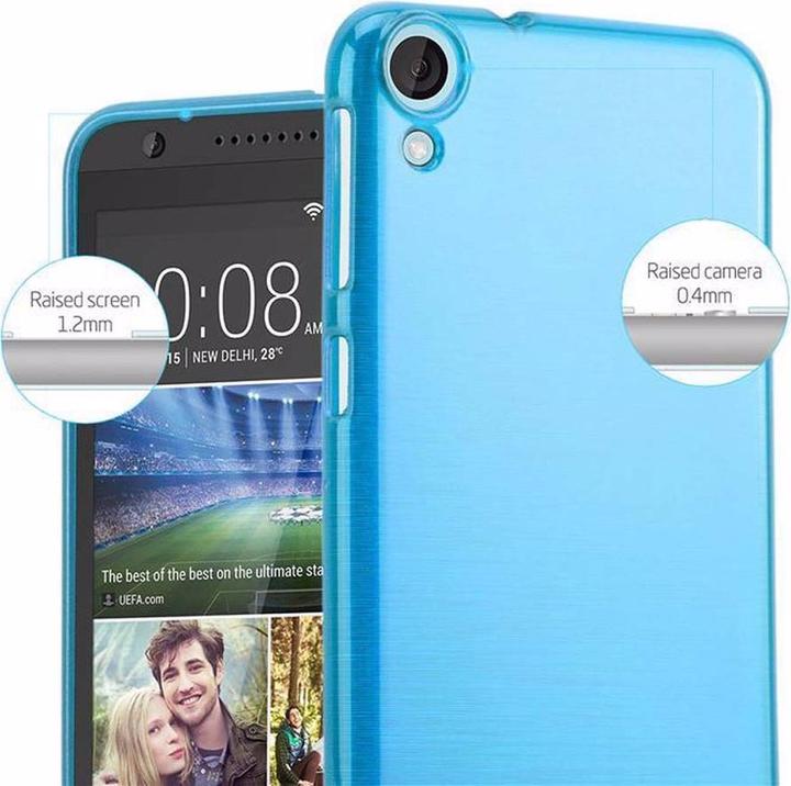 Image du produit Cadorabo Couverture TPU brossé (HTC Desire 820)