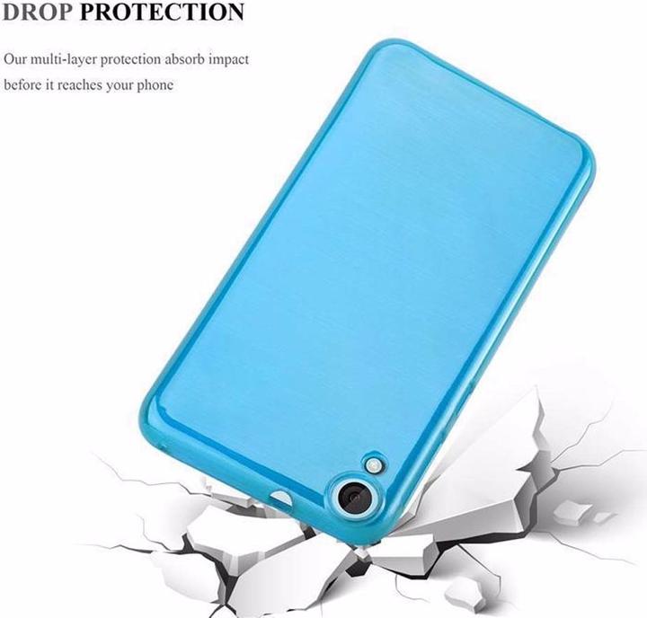 Image du produit Cadorabo Couverture TPU brossé (HTC Desire 820)