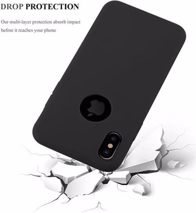 Actual product image Cadorabo TPU Candy Cover (Apple iPhone X)