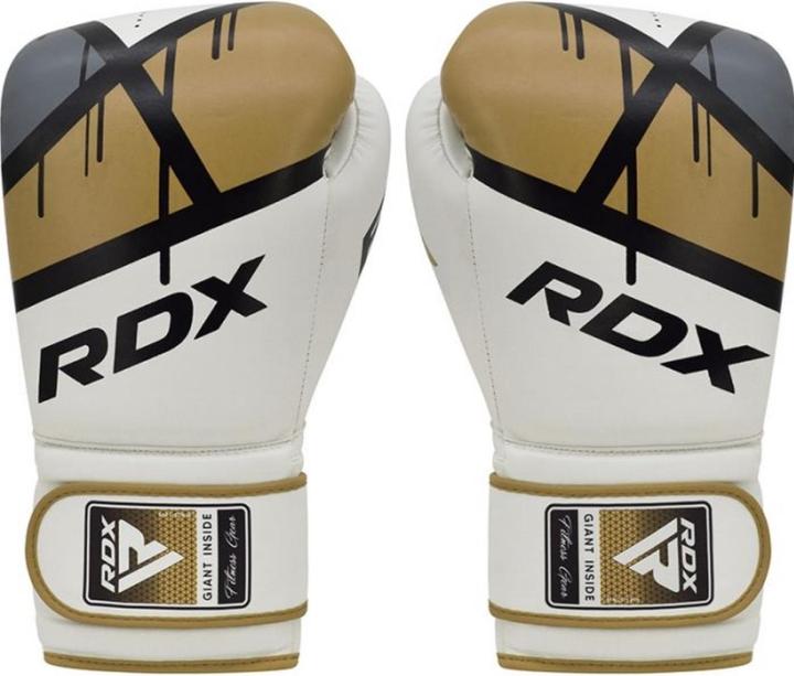 Produktbild Rdx Boxing glove BGR-F7 golden (12 OZ, One Size)