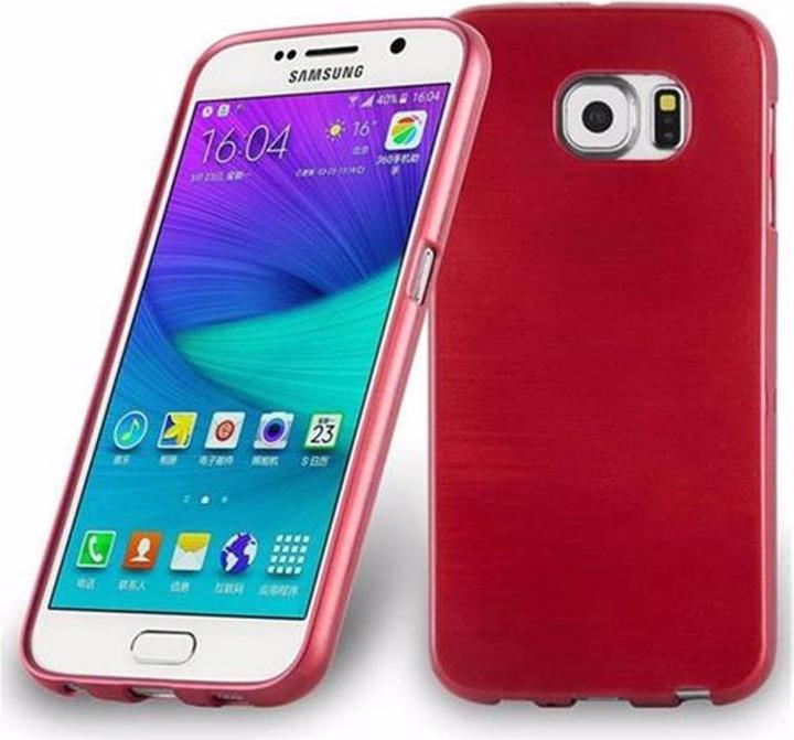 Actual product image Cadorabo TPU Brushed Cover (Samsung Galaxy S6)