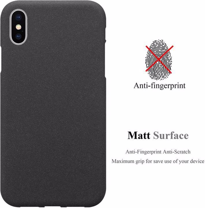 Actual product image Cadorabo TPU Frosted Cover (Apple iPhone XS Max)