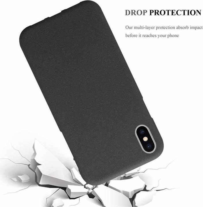Actual product image Cadorabo TPU Frosted Cover (Apple iPhone XS Max)