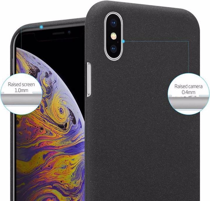 Actual product image Cadorabo TPU Frosted Cover (Apple iPhone XS Max)