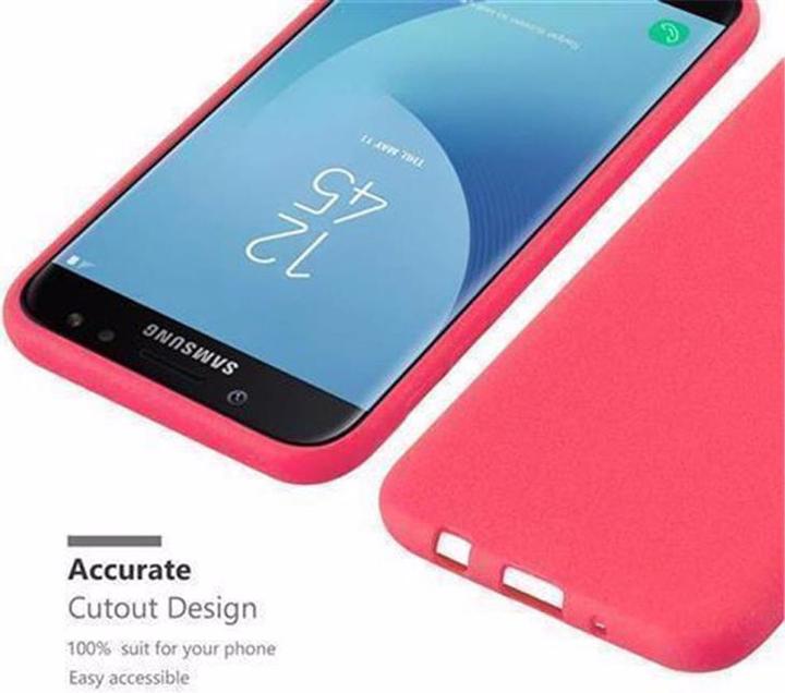 Actual product image Cadorabo TPU Frosted Cover (Samsung Galaxy J7 2017)