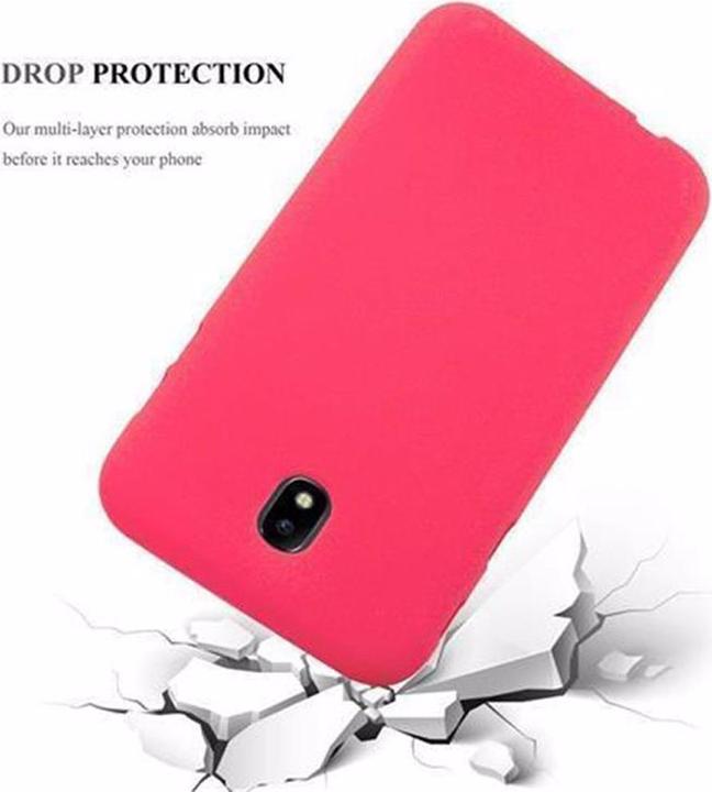 Actual product image Cadorabo TPU Frosted Cover (Samsung Galaxy J7 2017)