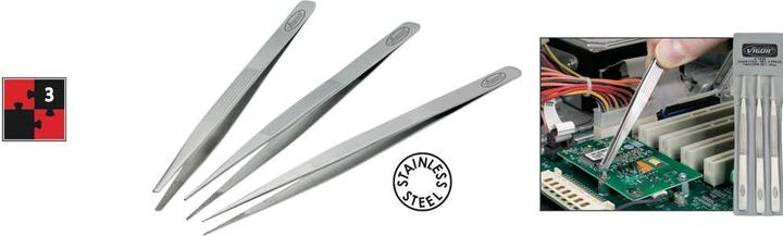 Produktbild Vigor Pinzetten Satz ∙ V1438 ∙ Anzahl Werkzeuge: 3