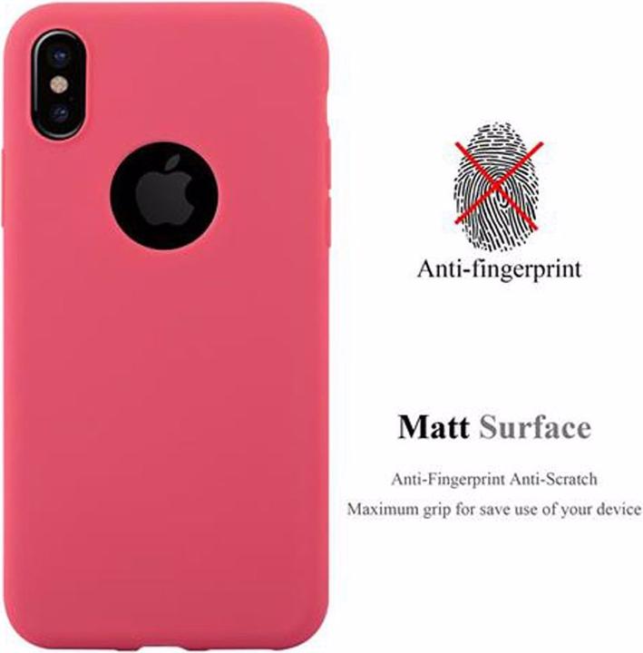 Actual product image Cadorabo TPU Candy Cover (Apple iPhone X)