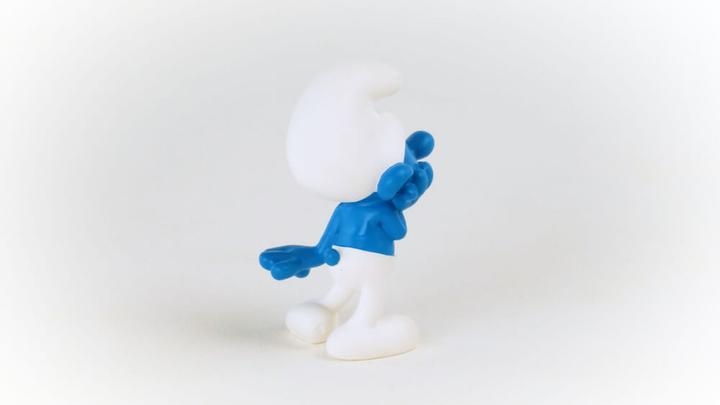 Actual product image Schleich Scaredy-cat Smurf