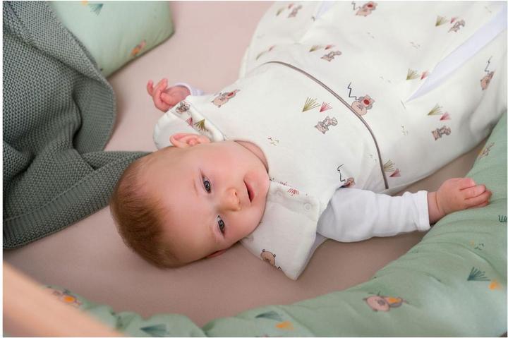 Actual product image Odenwälder Baby winter sleeping bag prima klima Rainbow Ecru size 70 (70 cm)