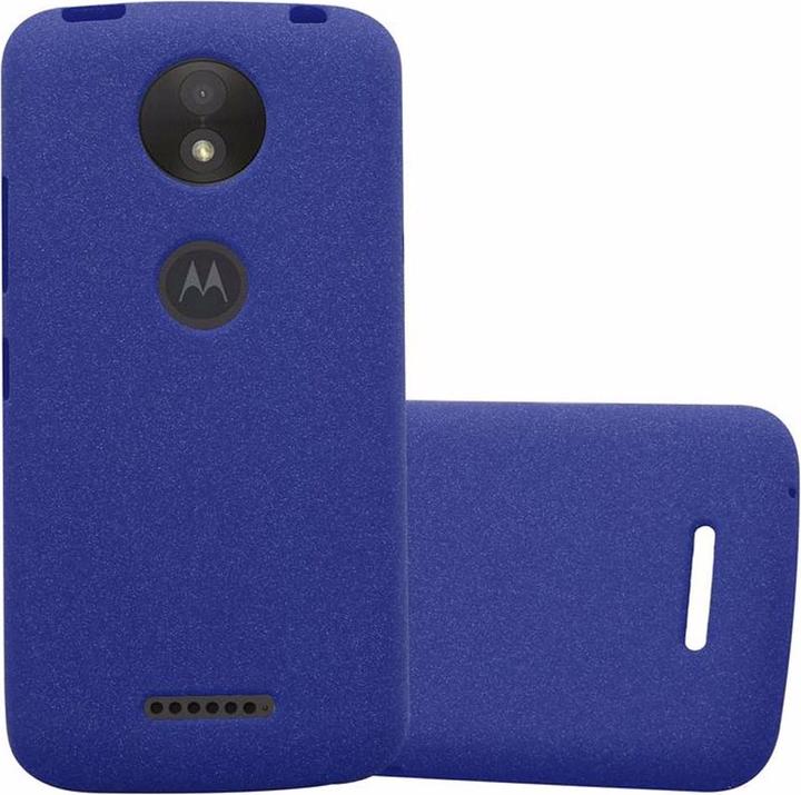 Actual product image Cadorabo TPU Frosted Cover (Motorola Moto C Plus)