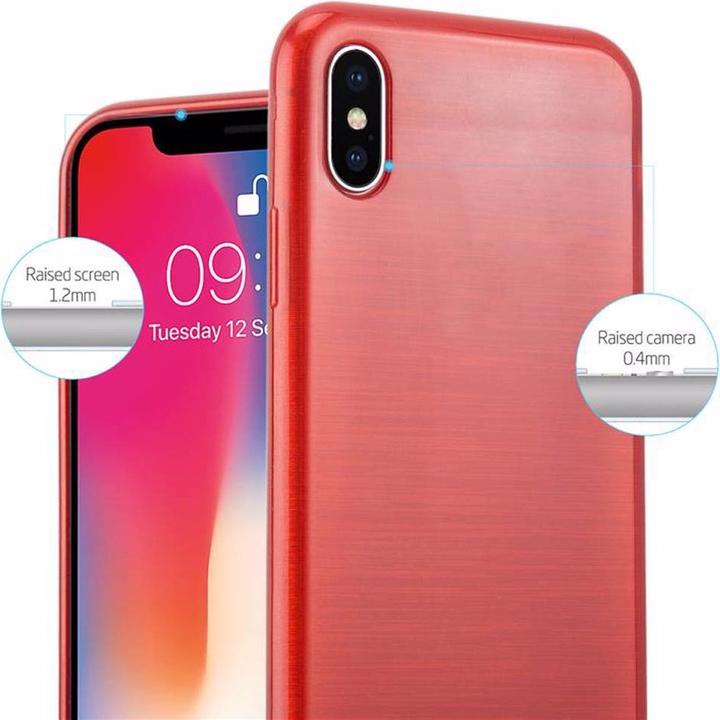 Image du produit Cadorabo Couverture TPU brossé (Apple iPhone X)