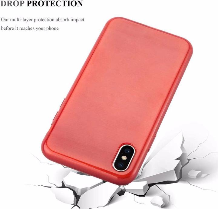 Image du produit Cadorabo Couverture TPU brossé (Apple iPhone X)