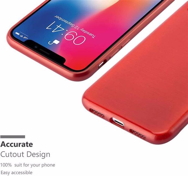 Image du produit Cadorabo Couverture TPU brossé (Apple iPhone X)