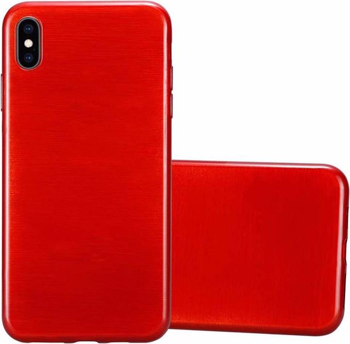 Actual product image Cadorabo TPU Brushed Cover (Apple iPhone XS Max)
