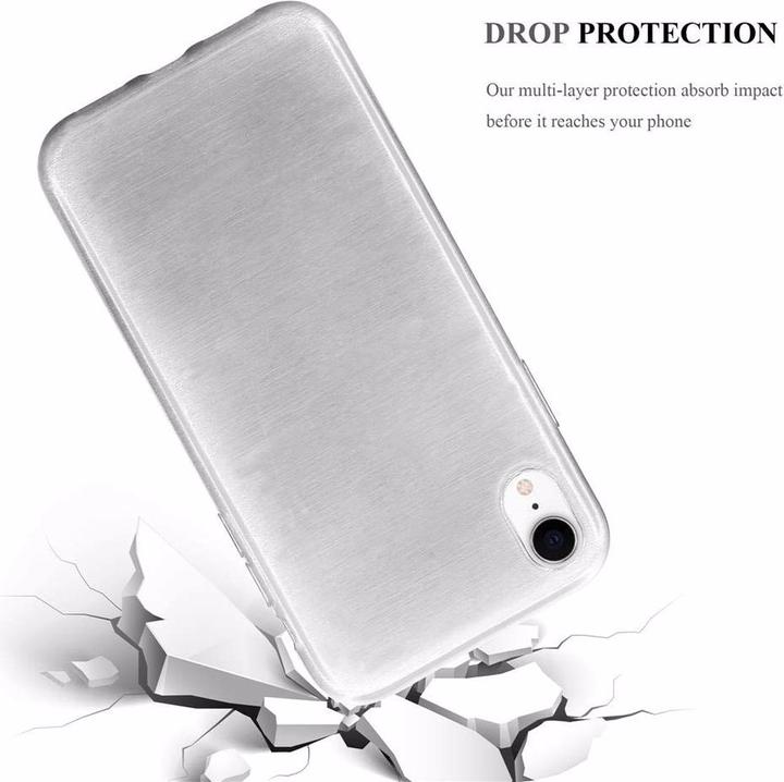 Productafbeelding Cadorabo TPU Geborstelde hoes (Apple iPhone XR)