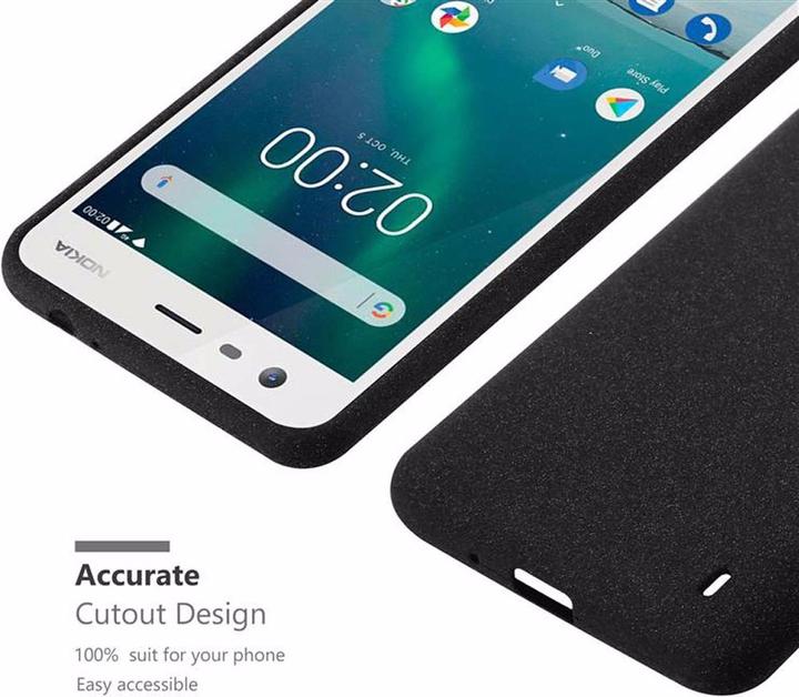 Image du produit Cadorabo Couverture TPU givrée (Nokia 2)