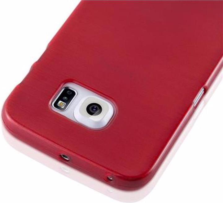 Actual product image Cadorabo TPU Brushed Cover (Samsung Galaxy S6 Edge)