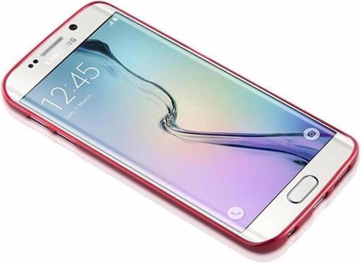 Actual product image Cadorabo TPU Brushed Cover (Samsung Galaxy S6 Edge)