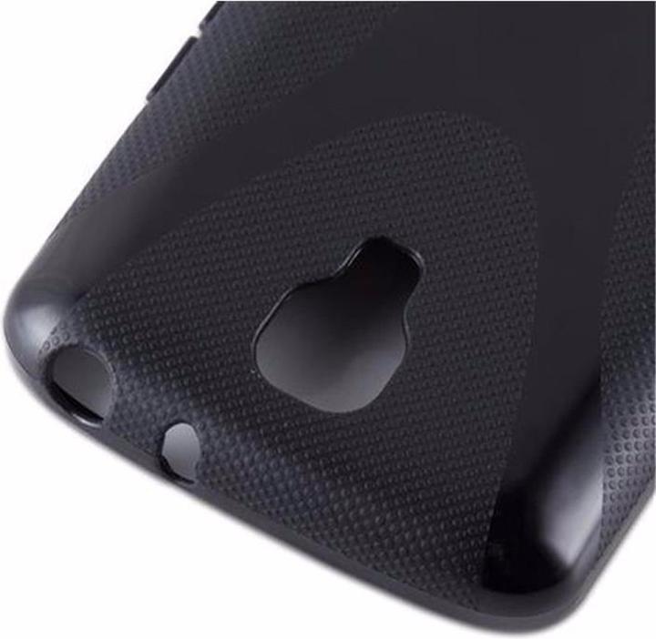 Actual product image Cadorabo TPU X-Line Cover (LG F70)