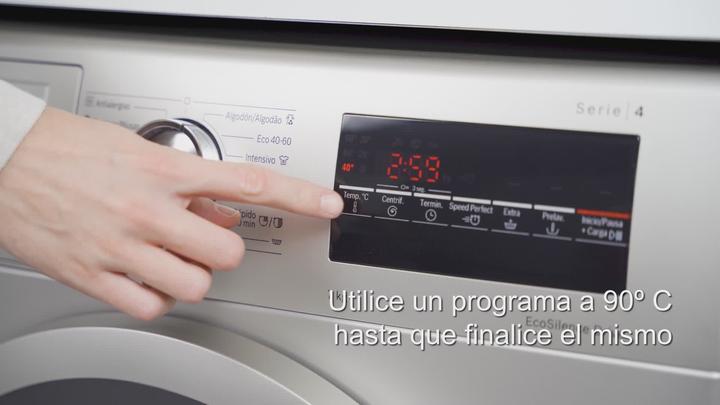 Actual product image Siemens Washing machine cleaner
