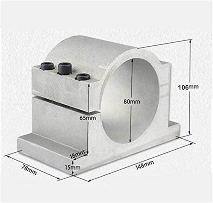 Immagine prodotto Rattmmotor Staffa del motore del mandrino JJ-80