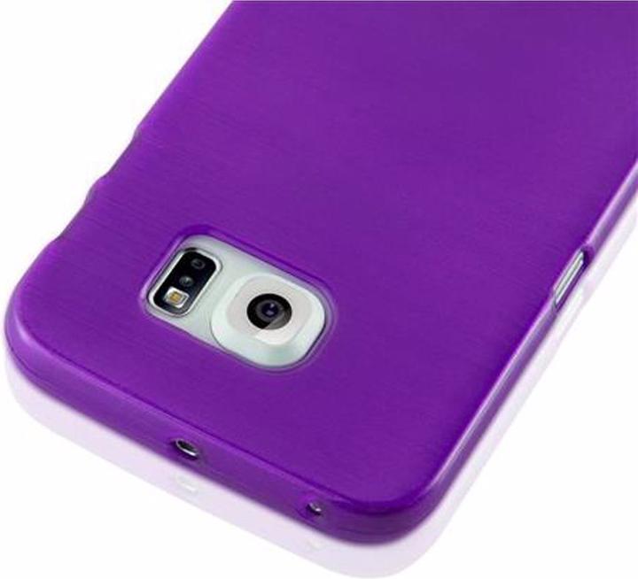 Actual product image Cadorabo TPU Brushed Cover (Samsung Galaxy S6 Edge)