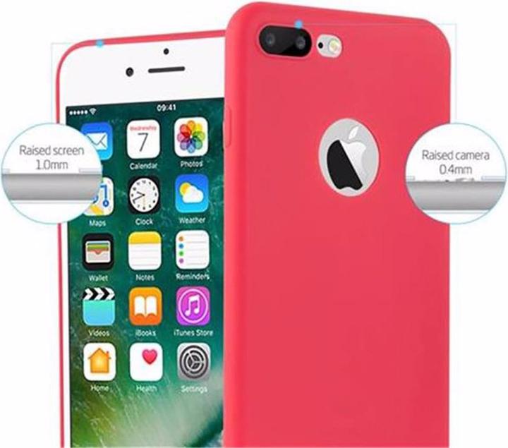 Produktbild Cadorabo TPU Candy Cover (Apple iPhone 7 Plus, Apple iPhone 7s Plus)
