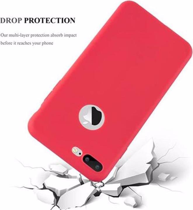 Produktbild Cadorabo TPU Candy Cover (Apple iPhone 7 Plus, Apple iPhone 7s Plus)