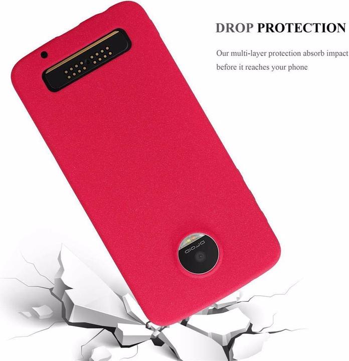 Immagine prodotto Cadorabo Copertura smerigliata in TPU (Motorola Moto Z Play)