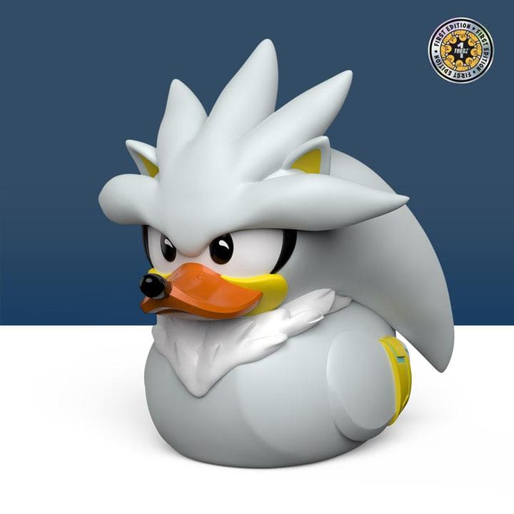 Produktbild Numskull Canard de bain - Sonic le Hérisson - Silver le Hérisson (Première Édition) - 9cm