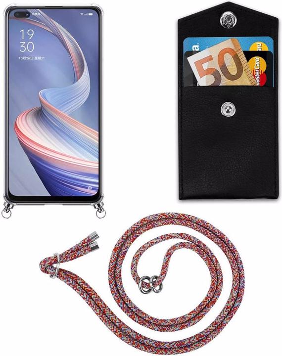 Produktbild Cadorabo TPU Handy Kette SILBER Cover