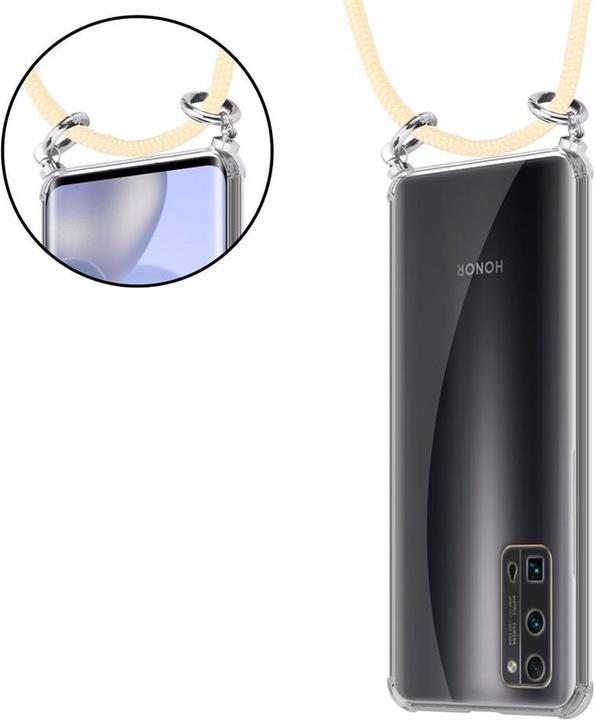 Produktbild Cadorabo TPU Handy Kette SILBER Cover