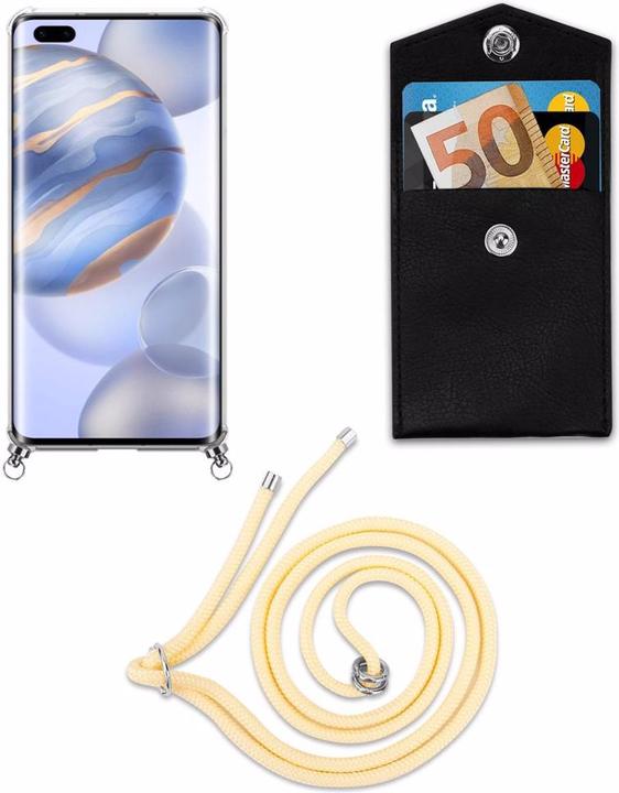 Produktbild Cadorabo TPU Handy Kette SILBER Cover