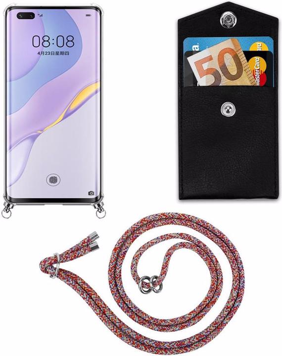 Produktbild Cadorabo TPU Handy Kette SILBER Cover