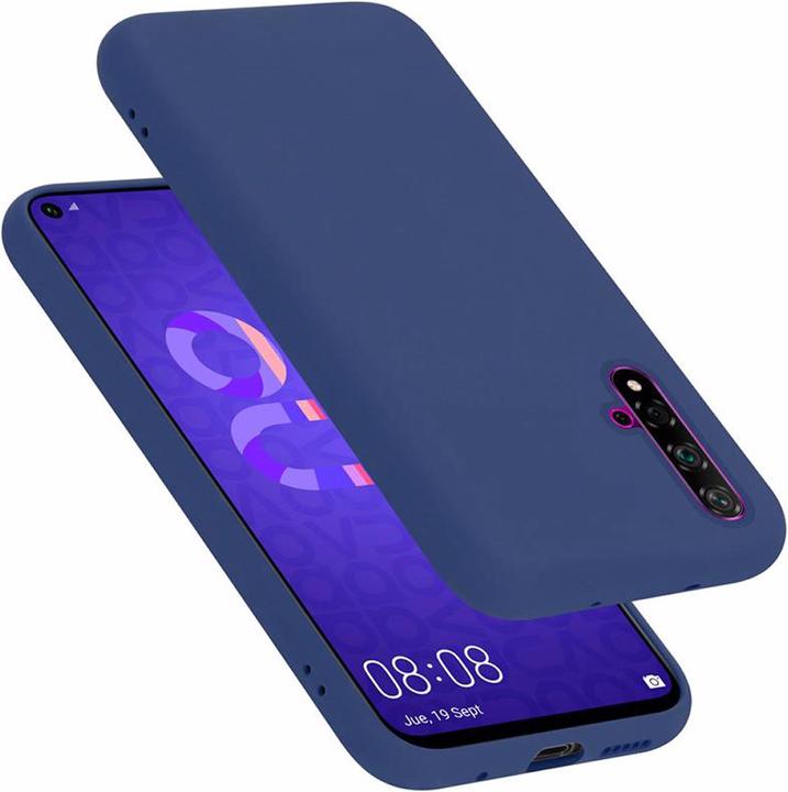 Immagine prodotto Cadorabo Copertura della cassa del silicone liquido TPU (Huawei Nova 5T, TCL 20S, K20)