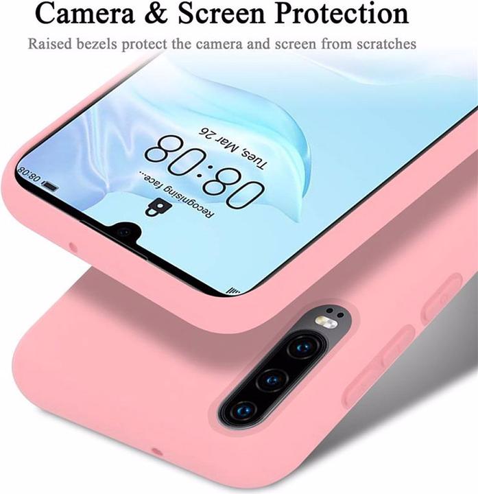 Image du produit Cadorabo TPU Liquid Silicone Case Cover (Huawei P30)