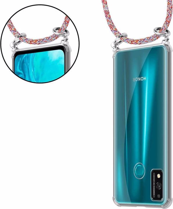 Produktbild Cadorabo TPU Handy Kette SILBER Cover